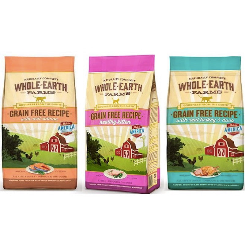 Whole earth shop dry cat food