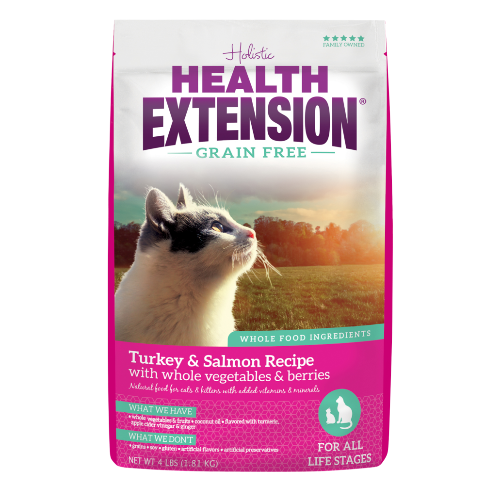 Health Extension Grain Free Salmon and Turkey Dry Cat Food