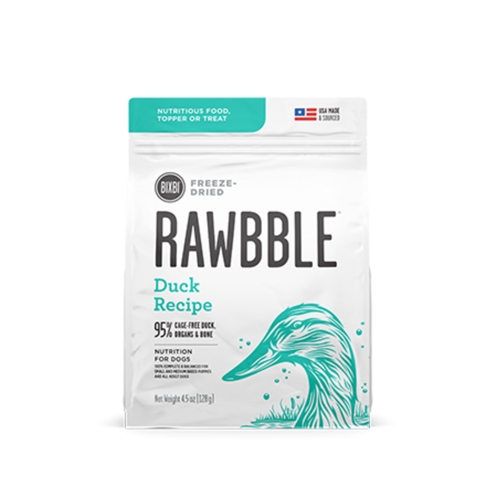 BIXBI Rawbble Freeze Dried Duck